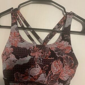 Lululemon Energy Bra Nulux *Lunar New Year Artisan Spring Multi size 6
